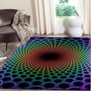 3d Area Rug Geometric 4 Area Rug Living Room Carpet Rug Rectangle Carpet Floor Decor Home Decor
