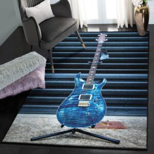 Acoustic Electric Guitar Non Shedding 2 Area Rug Guitar Rug Home Decor