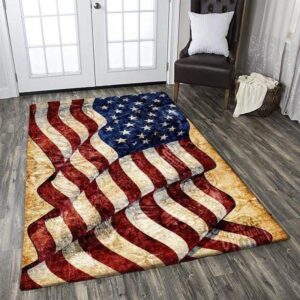American Flag Area Rug Area Rug Living Room Carpet Rug Rectangle Carpet Floor Decor Home Decor