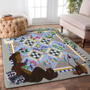 Animal Rug 10 Area Rug Living Room Carpet Rug Rectangle Carpet Floor Decor Home Decor