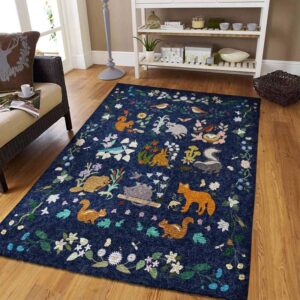 Animal Rug 19 Area Rug Living Room Carpet Rug Rectangle Carpet Floor Decor Home Decor